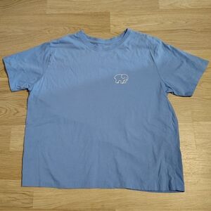 Ivory Ella Outer Banks Blue Tee Shirt Womens Size XL